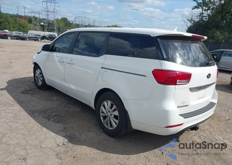 2017 Kia Sedona L z USA, uszkodzony, nr VIN KNDMA5C10H6279703